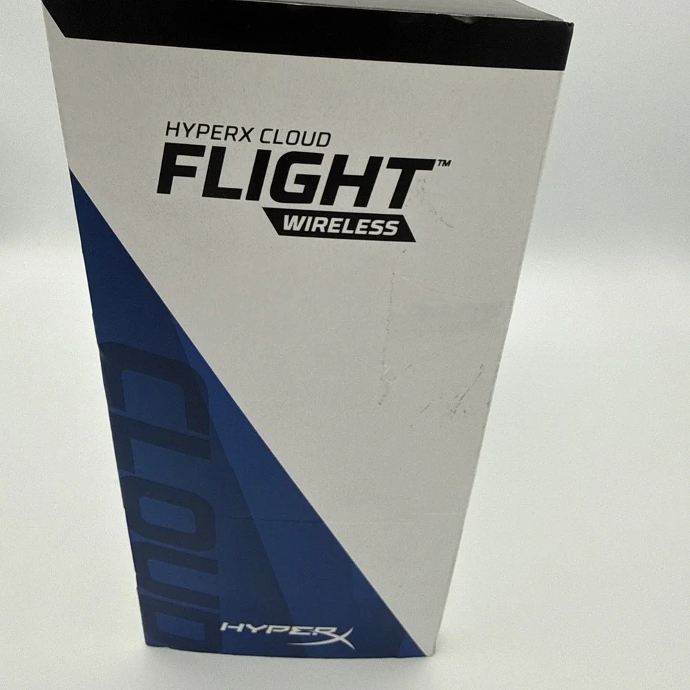 HyperX Cloud Flight Wireless Headphones Headset Black/Blue PS5 PS4 Gaming SEALED